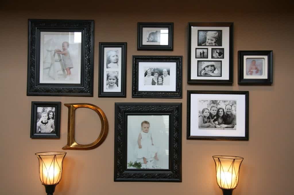 My Wall of Love- Gallery Wall party - Deeply Southern Home