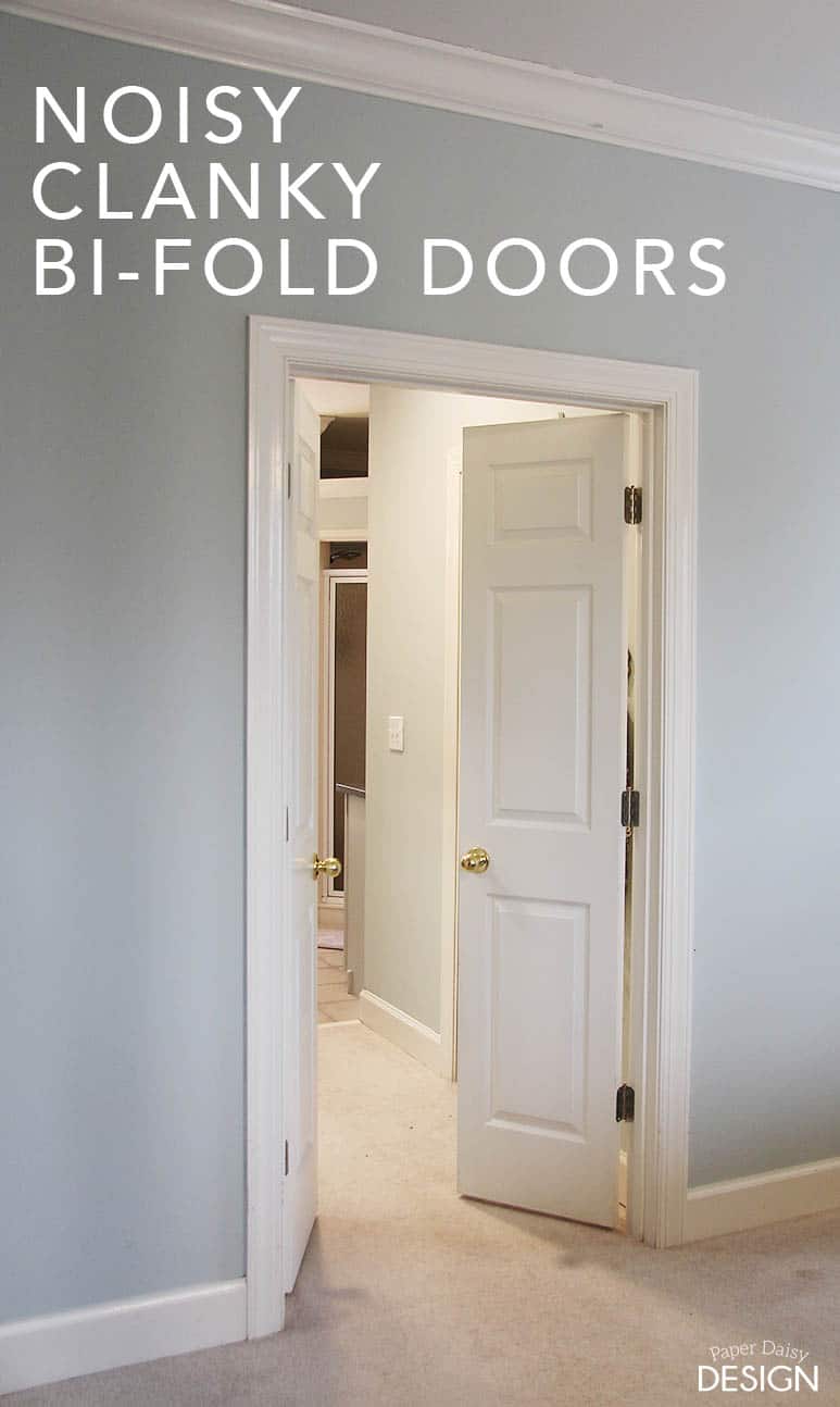 Paneled Bi-Fold Closet Door DIY - Room For Tuesday