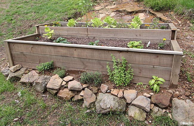 How to build an Organic Raised Bed on a Sloped Yard - Deeply