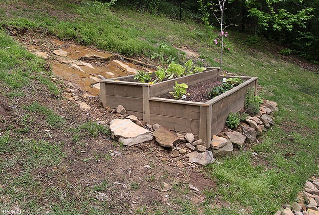 How to build an Organic Raised Bed on a Sloped Yard - Deeply