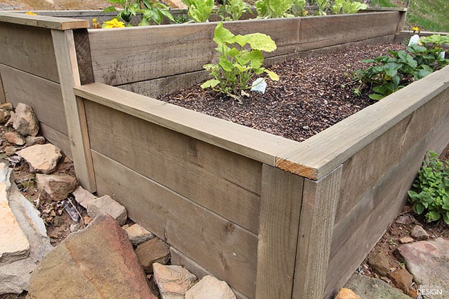 How to build an Organic Raised Bed on a Sloped Yard - Deeply