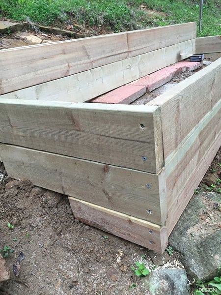 How to build an Organic Raised Bed on a Sloped Yard - Deeply