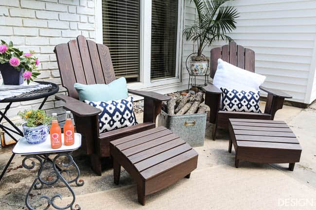 On the Road: How a few key elements transformed this patio. - Deeply ...