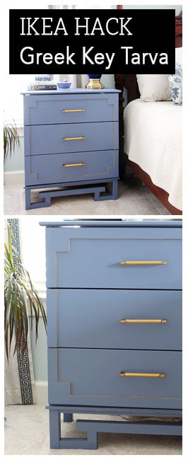 Tarva Ikea Hack Greek Key Dresser Deeplysouthernhome