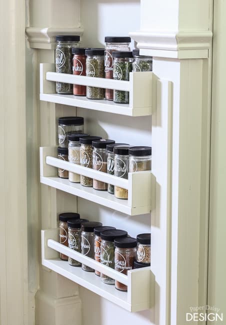 Custom Spice Rack