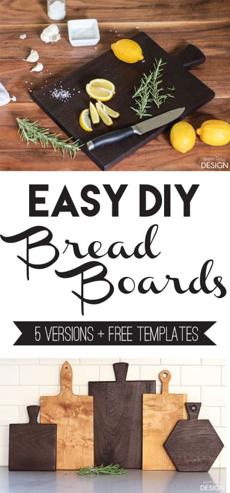 DIY Bread or Cheese Boards/Paper Daisy Design