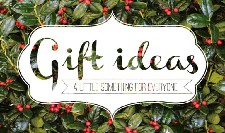 Gift Ideas: A little something for everyone