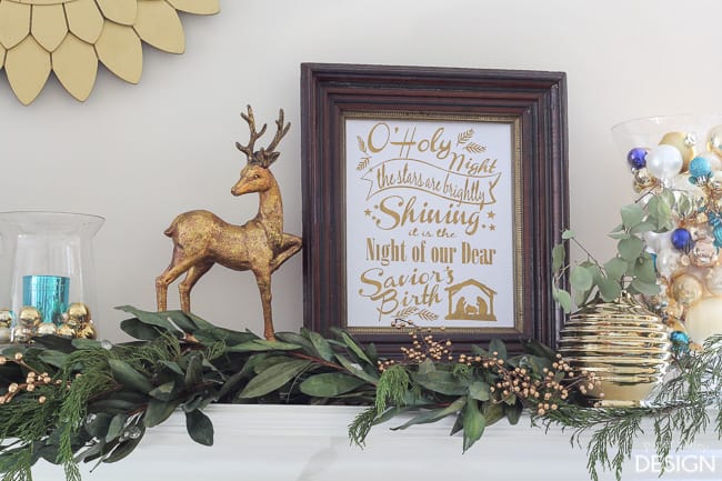 Free Printable O'Holy Night Lyrics Sign Art