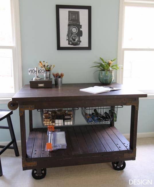 Terrarium table complete! Made out of clearance lumber and stuff I