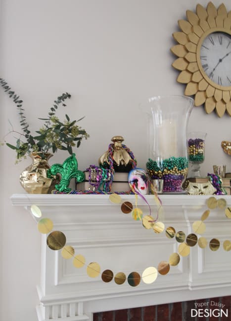 Decorating your house for Mardi Gras