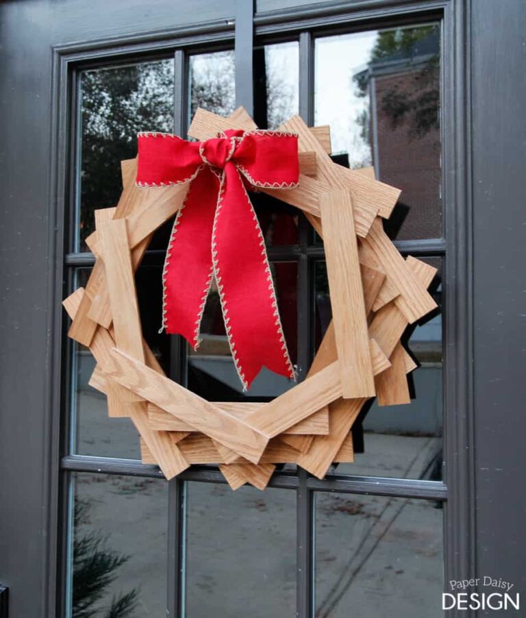 Wooden Hexagon Wreath & Ryobi Tools Giveaway