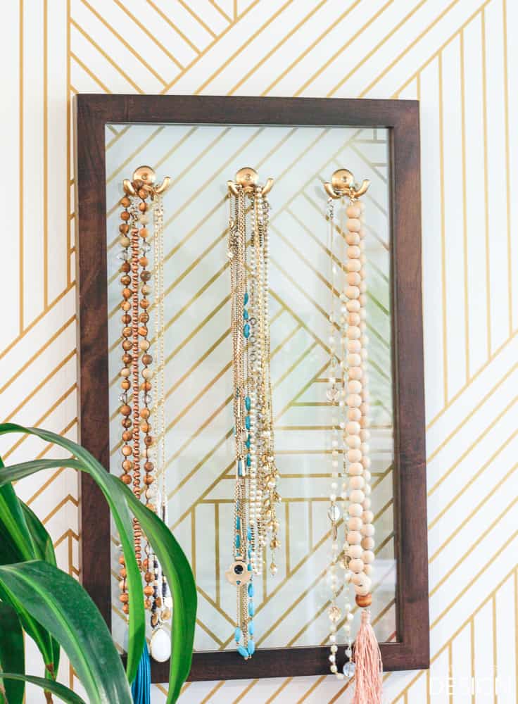 Jewelry Organizer with Clear Gorilla Glue® - Deeply Southern Home