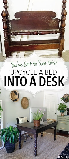 Upcycle old on sale bed frame