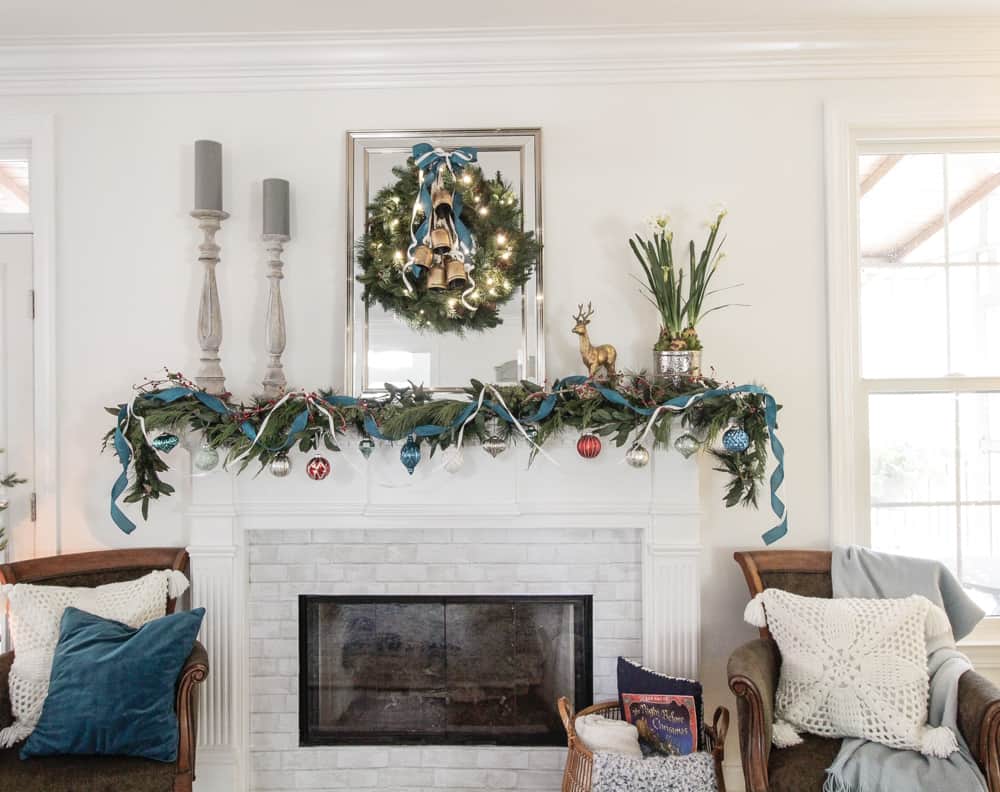 Christmas Greenery Decorating Ideas - At Home With The Barkers