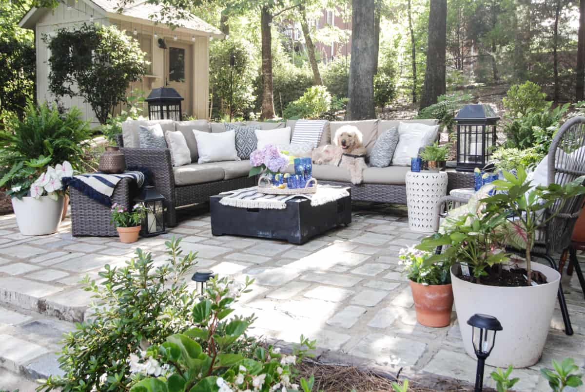 Outdoor Furniture Covers Save my Sanity - Deeply Southern Home