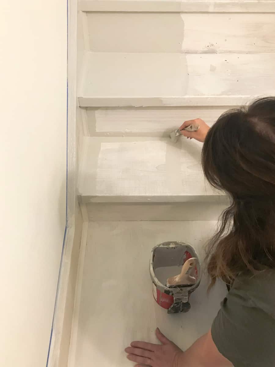 How to paint stairs after carpet