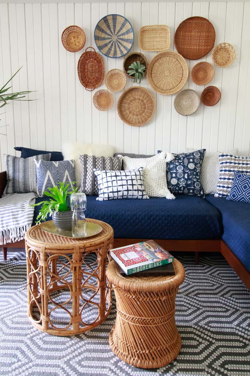 Plywood Mid Century Modern Daybed DIY   Deeply Southern Home