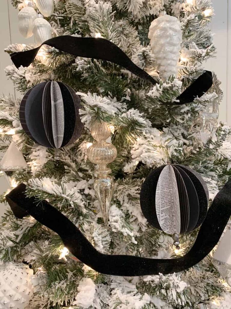 Paper Sphere Ornaments