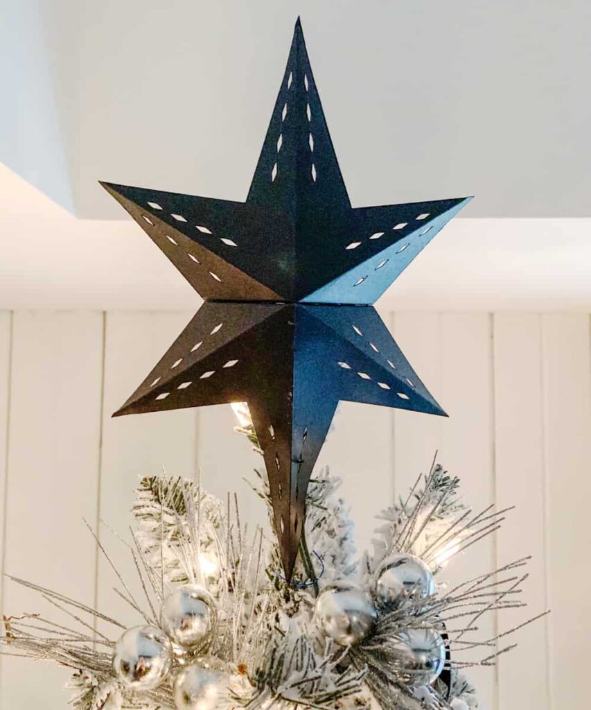 DIY Folded Paper Star Gift Toppers