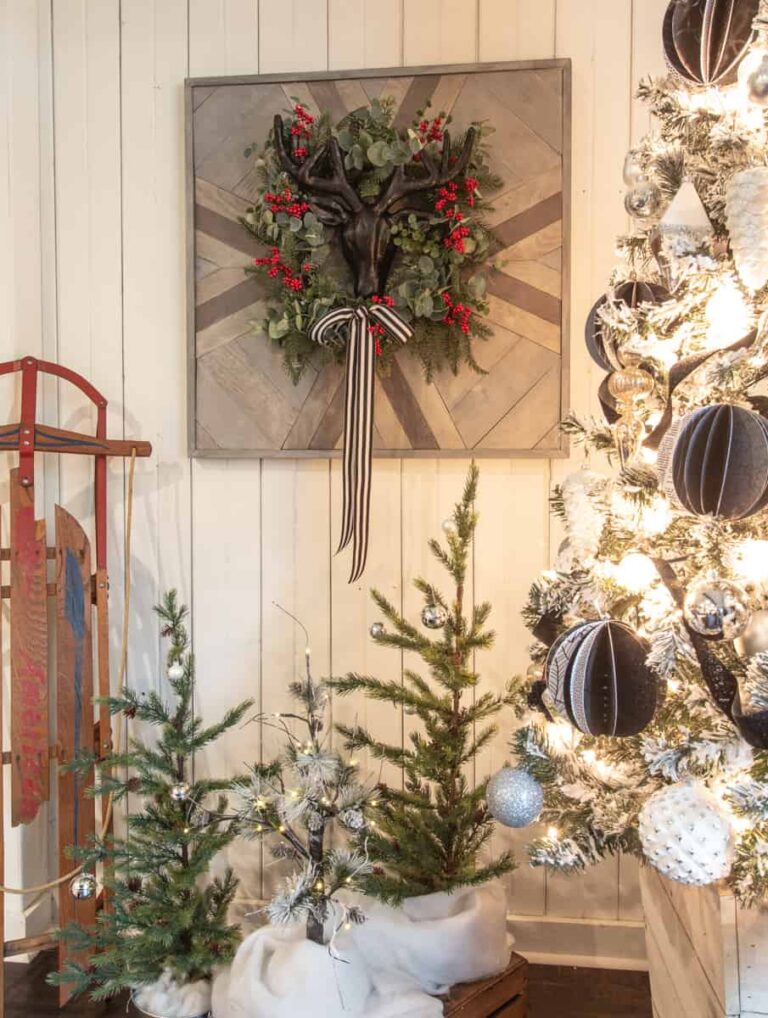 Reindeer Wreath DIY