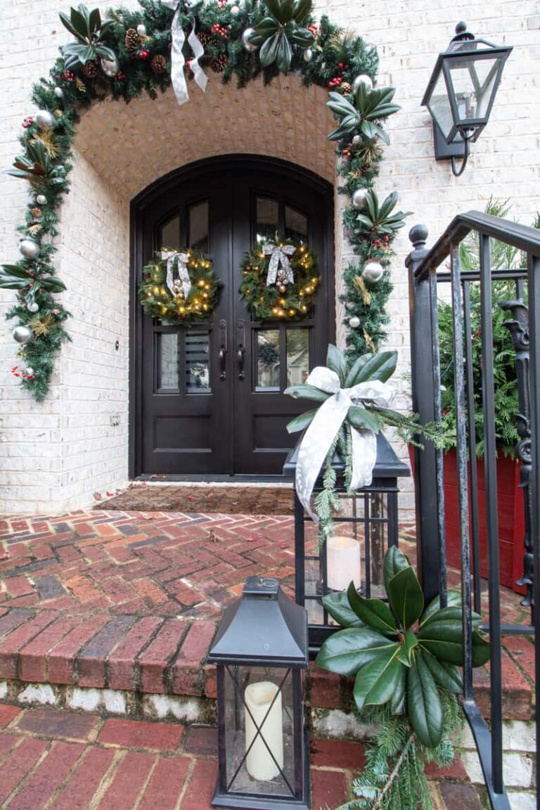 Silver Bells & Magnolias Christmas Home Tour Part 1