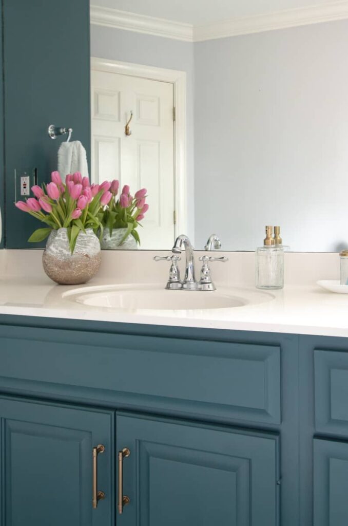 Bathroom Refresh Update With Paint Deeplysouthernhome