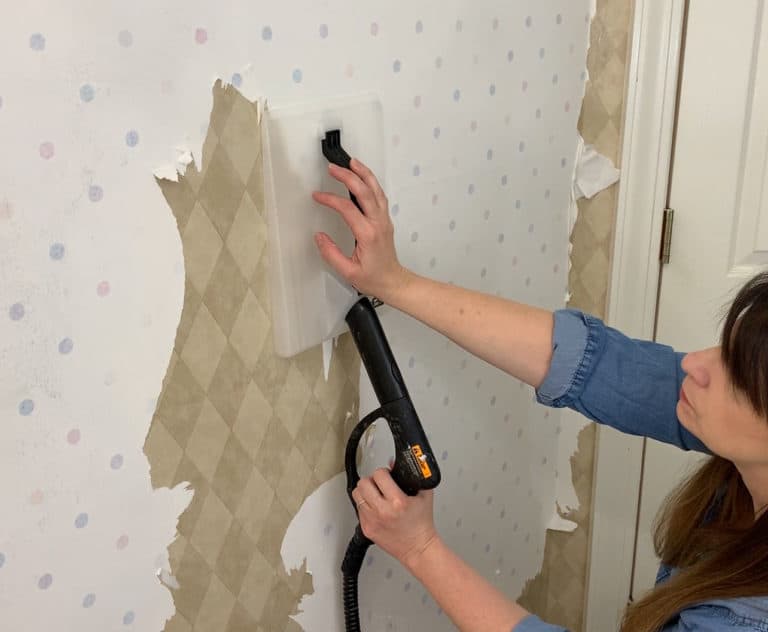The best way to remove wallpaper for damagefree walls is with a steamer Deeply Southern Home