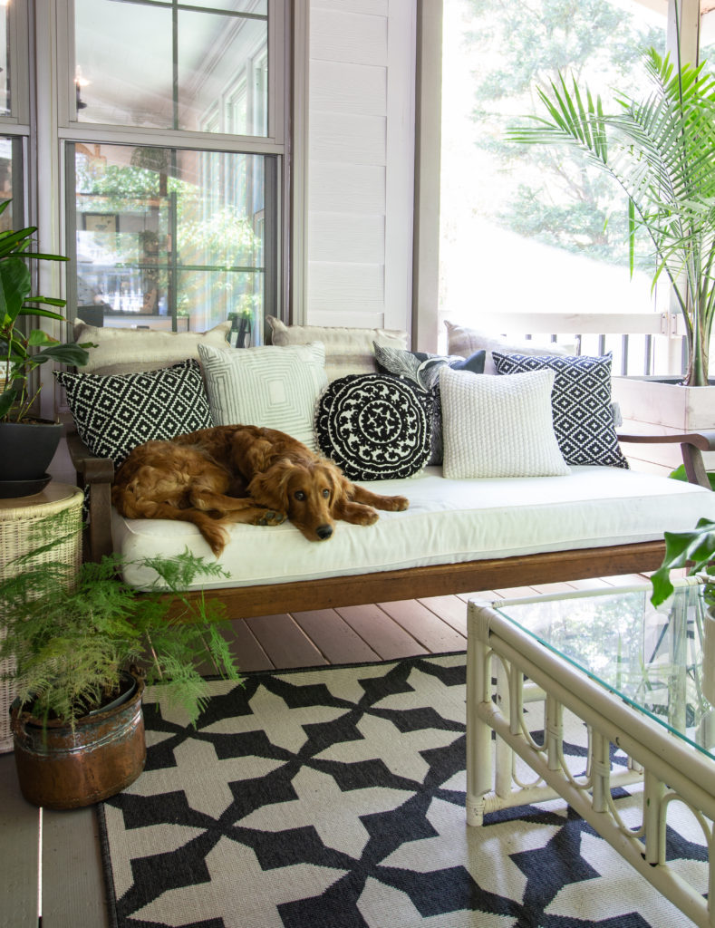 9 Essentials For A Stylish Cozy Porch Or Patio Deeply Southern Home