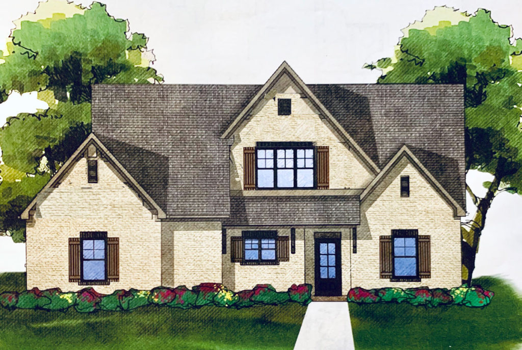 Lake Ridge House Exterior Design Plan Deeply Southern Home