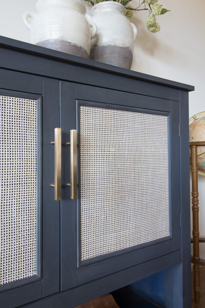 Diy store cane sideboard