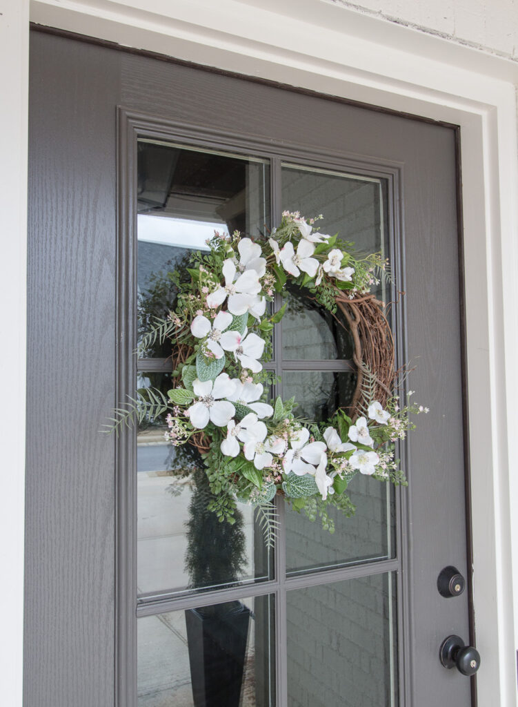 Spring DIY Faux Fruit Wreath - zevy joy