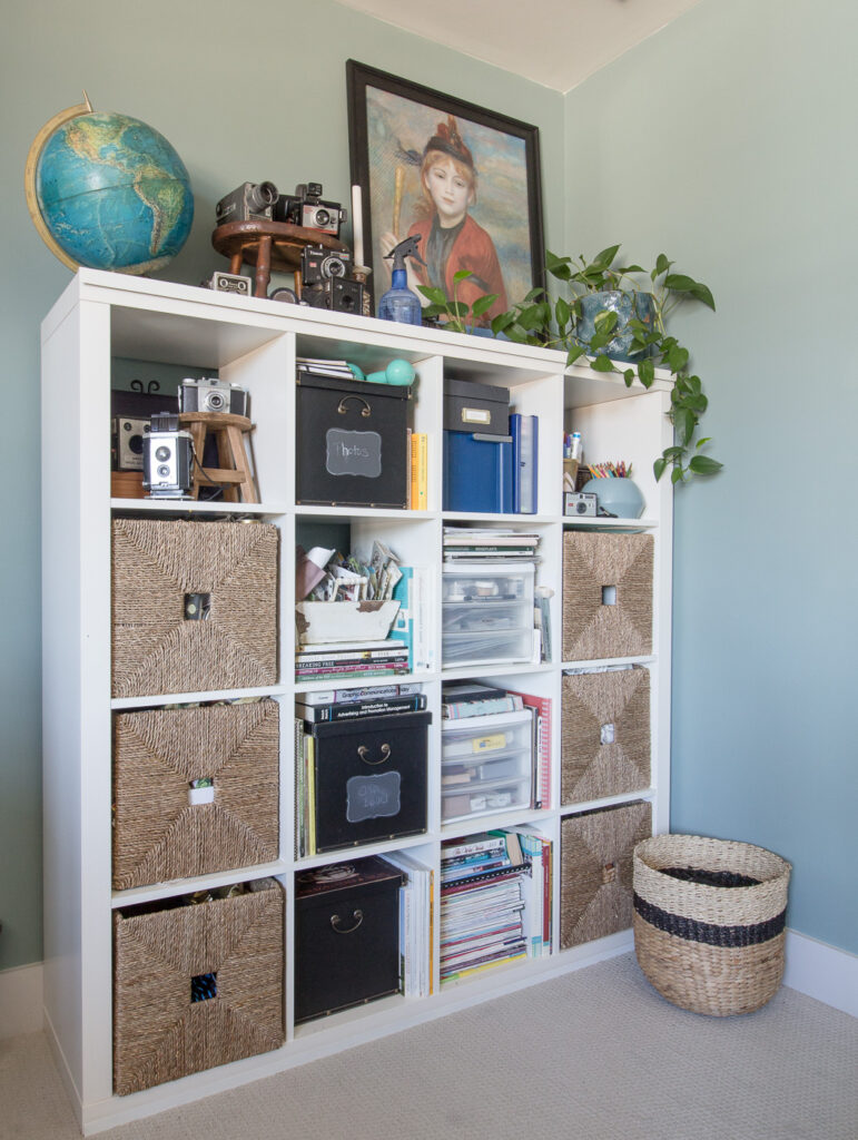 Ikea KALLAX SHELVING UNIT, BOOKCASE, WHITE, PERFECT FOR BASKETS OR BOXES :  : Home & Kitchen