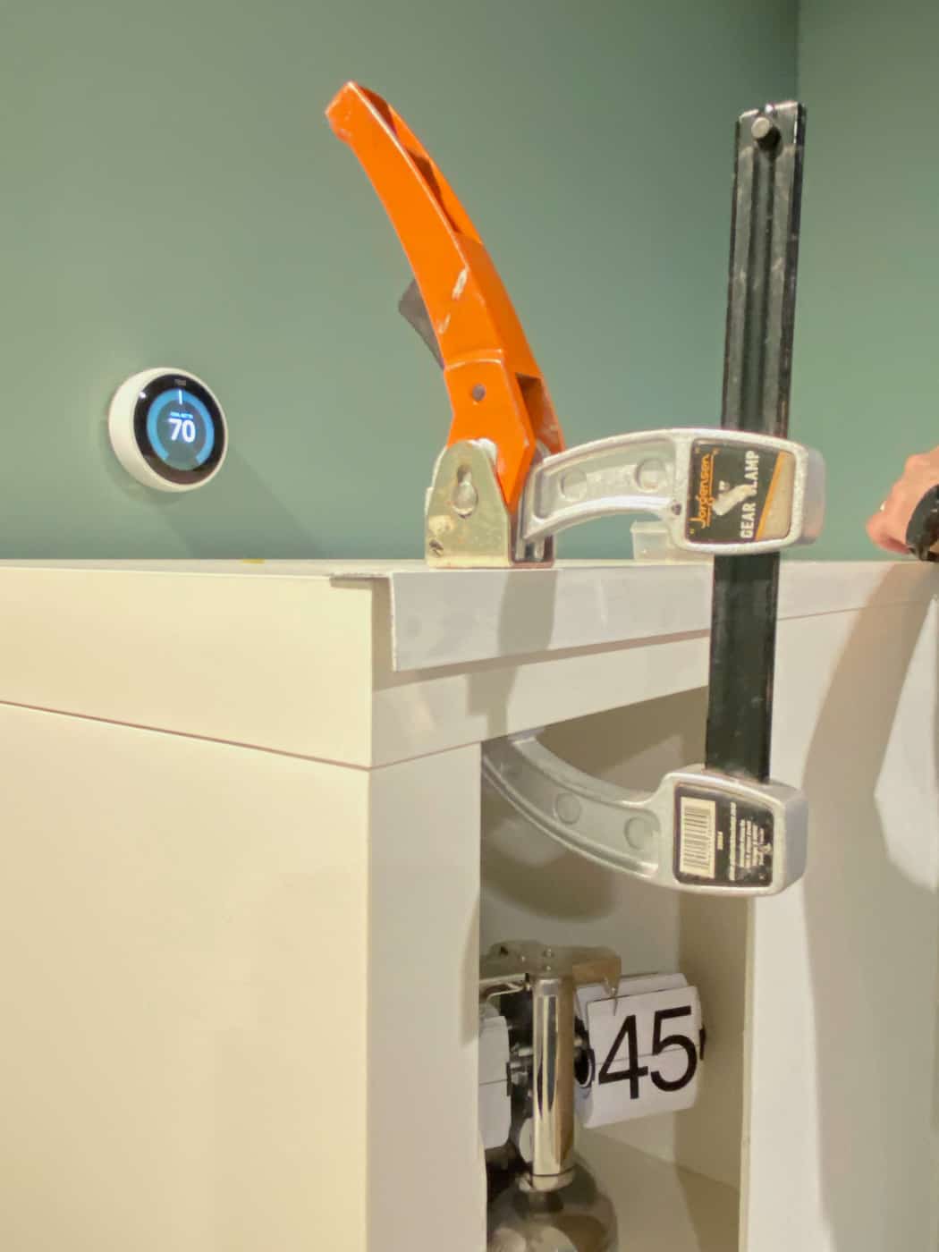 New Again An Ikea Kallax Hack or How to add sliding doors to any