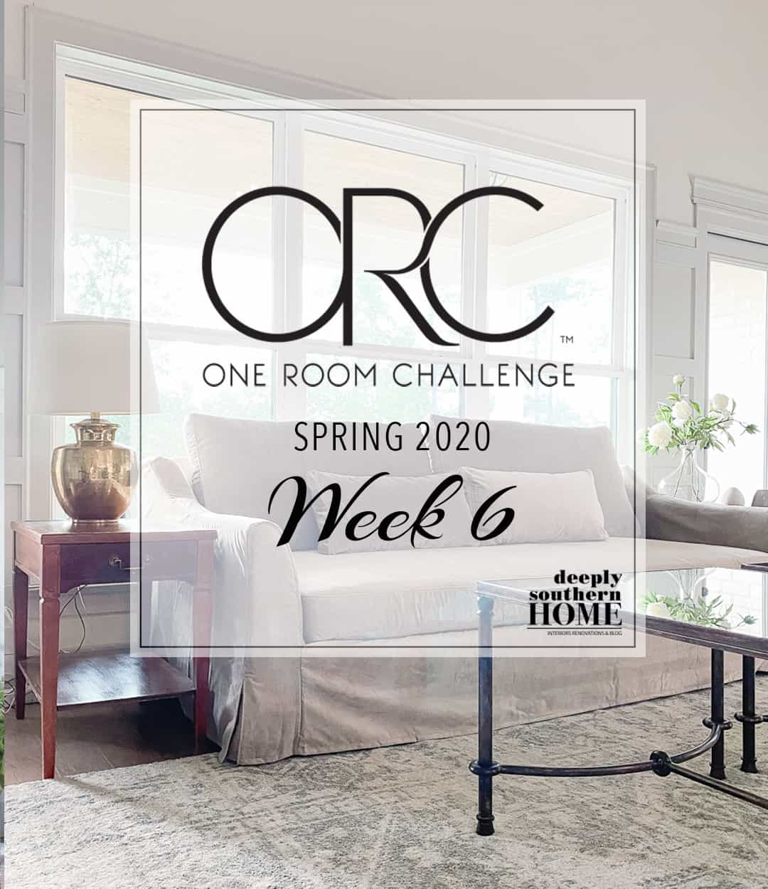 One Room Challenge Spring 2020 Week 6: Fabrics & Thrifty Finds - Deeply ...