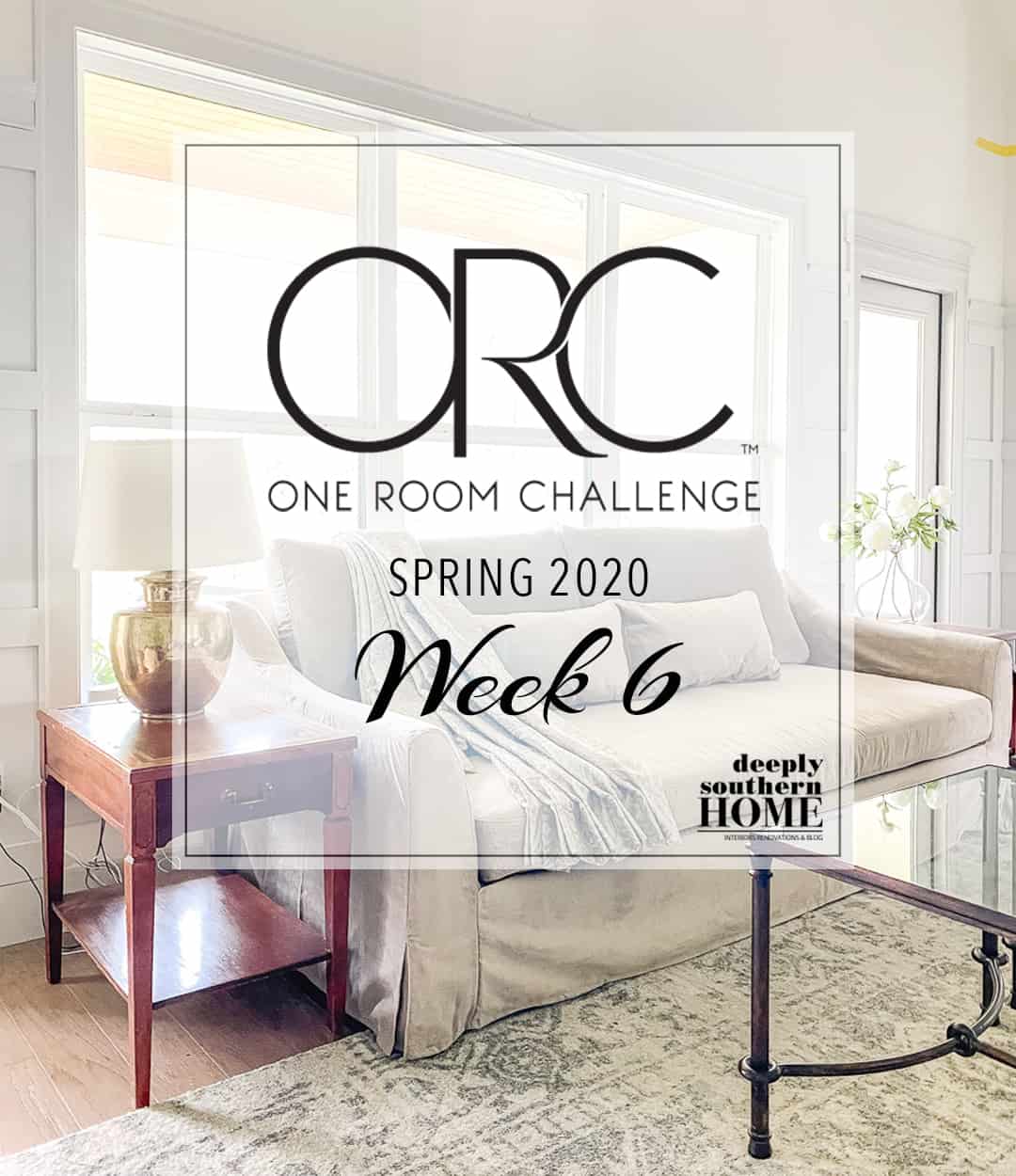 One Room Challenge Spring 2020 Week 6: Fabrics & Thrifty Finds - Deeply ...