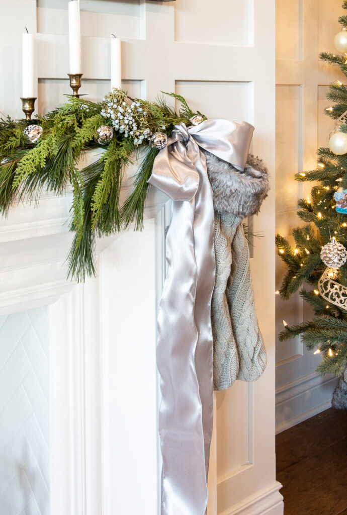 Mixed Cedar Faux Greenery Christmas Garland