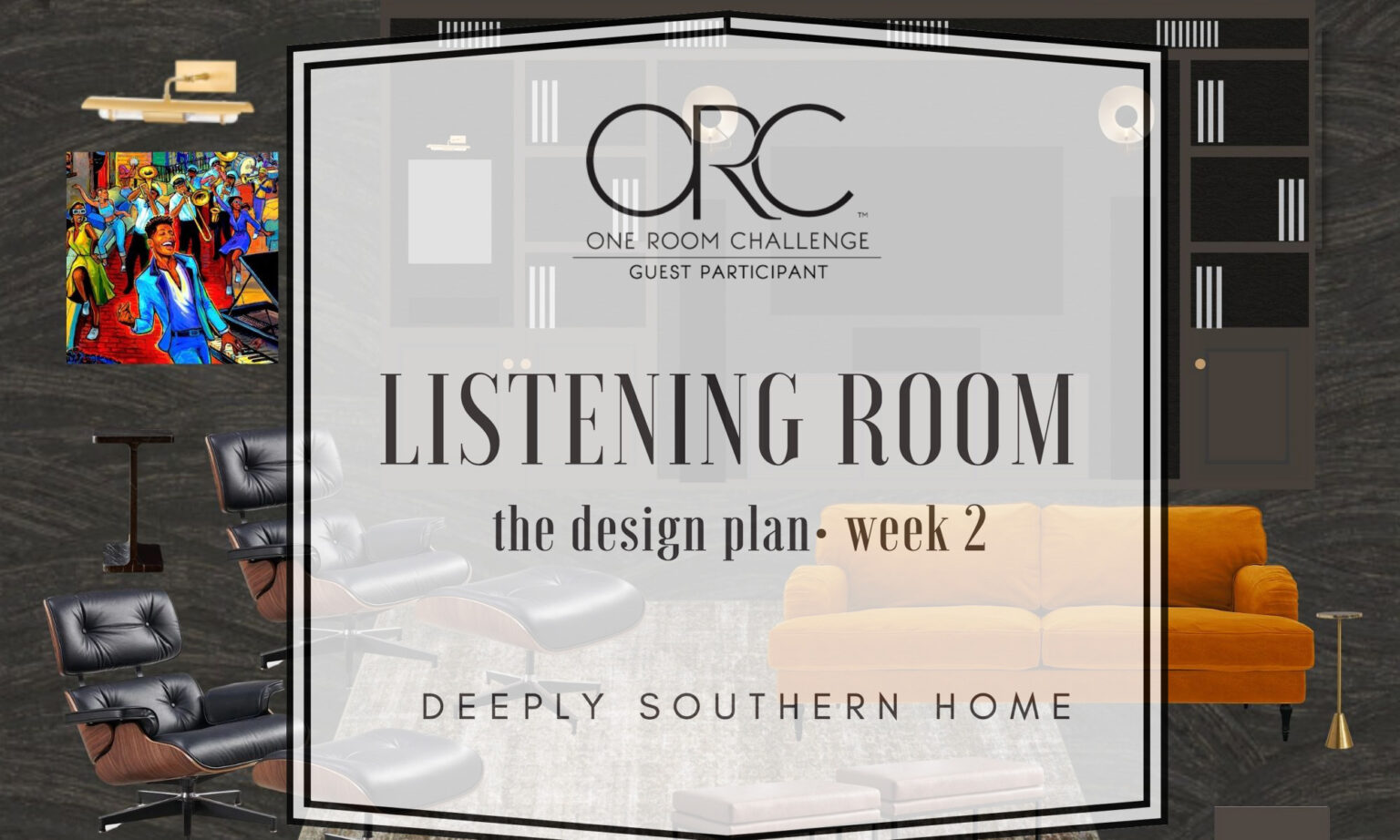 Listening Room Design- the One Room Challenge