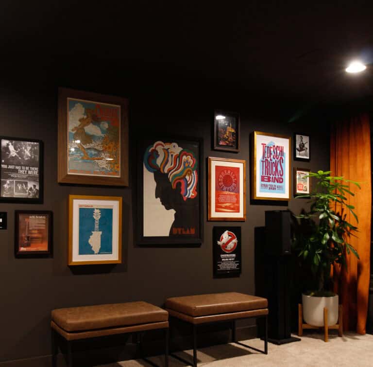 Listening Room Reveal for the One Room Challenge