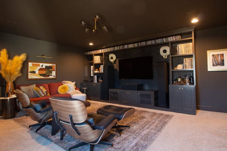 Listening Room Reveal for the One Room Challenge