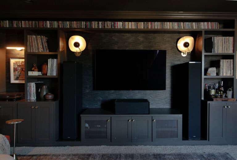Listening Room Reveal for the One Room Challenge
