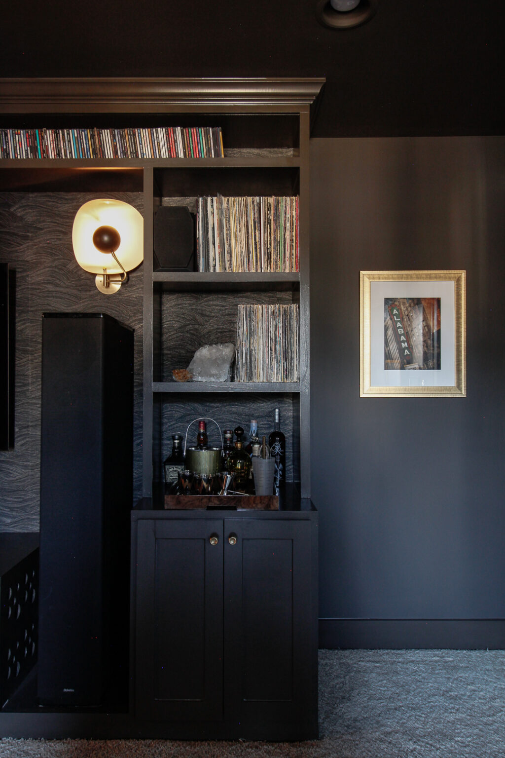 Listening Room Reveal for the One Room Challenge