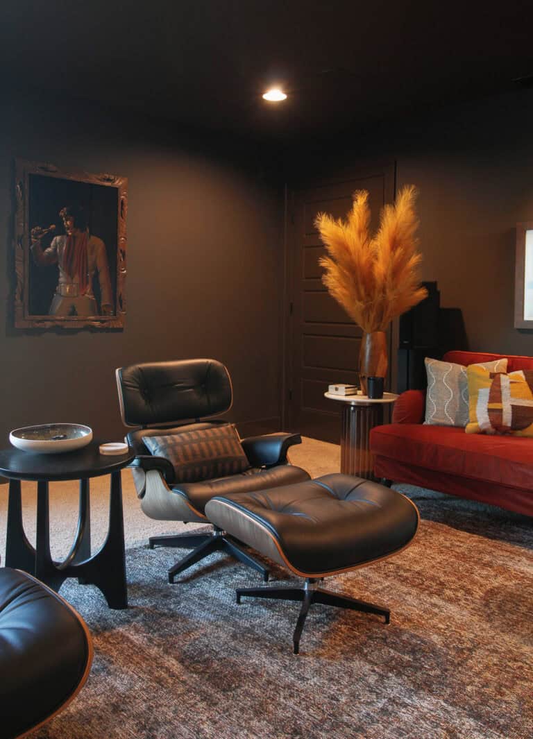 Listening Room Reveal for the One Room Challenge