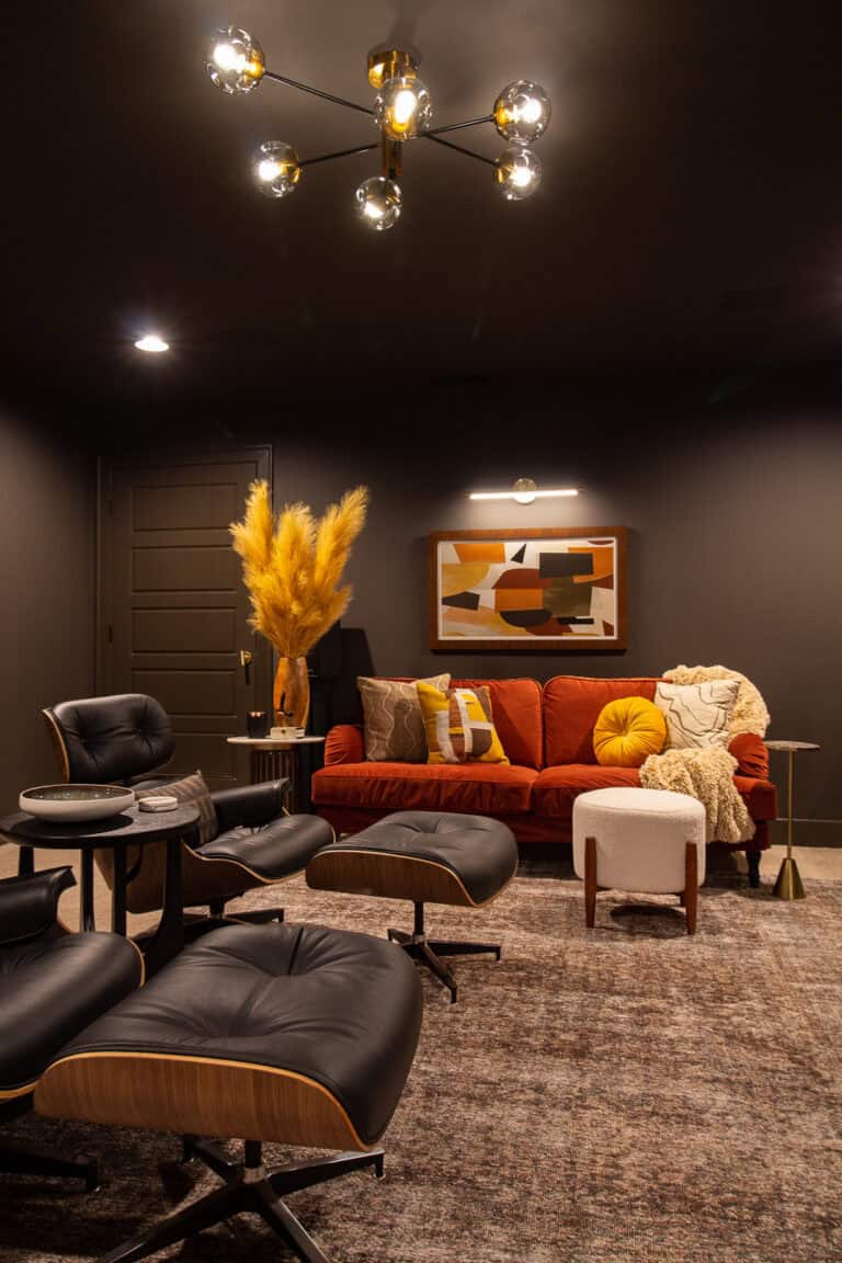 Listening Room Reveal for the One Room Challenge