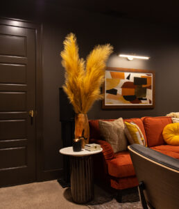Listening Room Reveal for the One Room Challenge