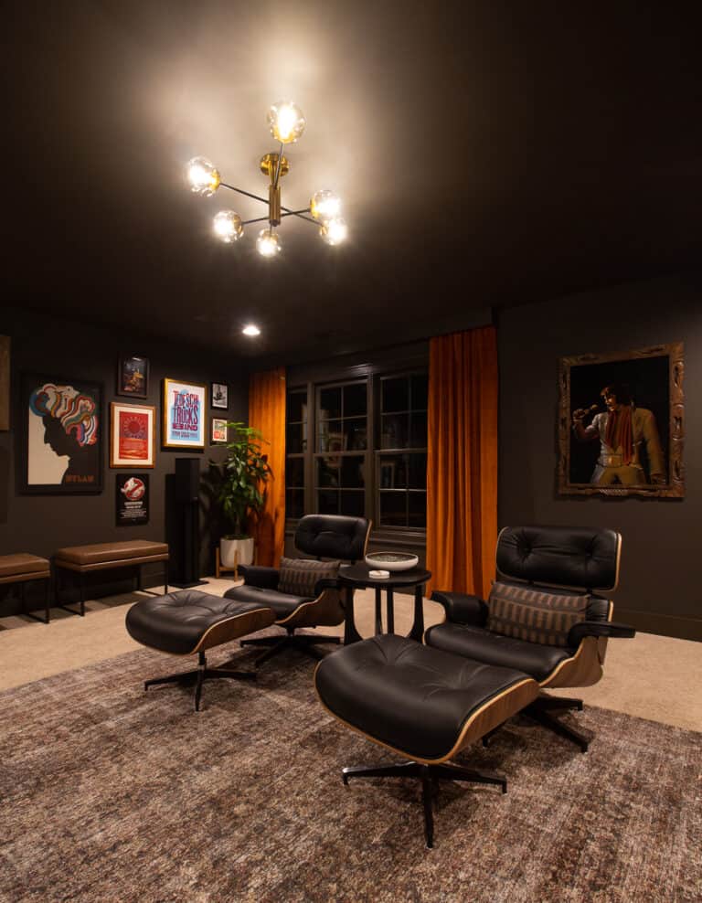 Listening Room Reveal for the One Room Challenge