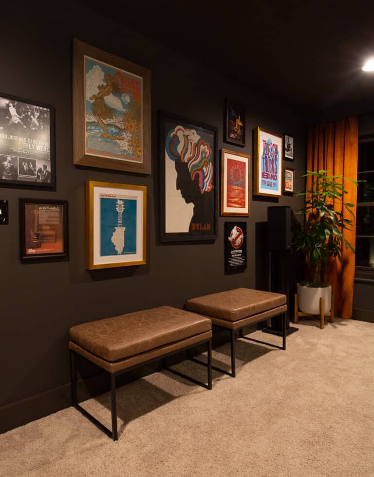 Listening Room Reveal for the One Room Challenge