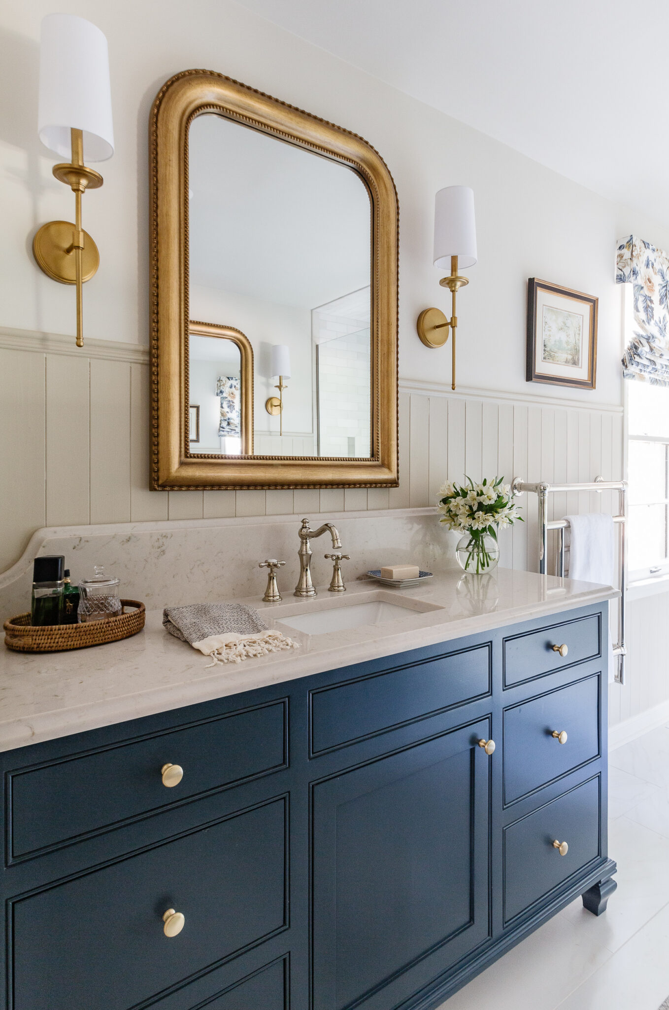 Client: Elevated Cottage Bathroom Remodel - Deeply Southern Home