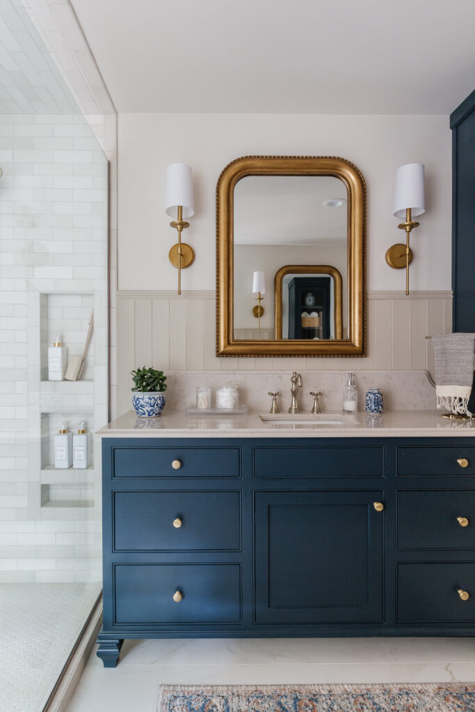 Client: Elevated Cottage Bathroom Remodel - Deeply Southern Home