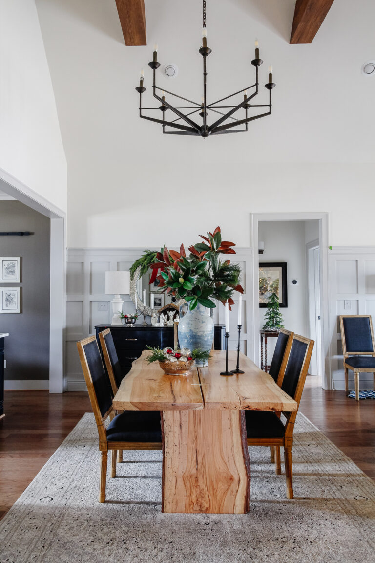A Snowy, Silver Christmas Home Tour