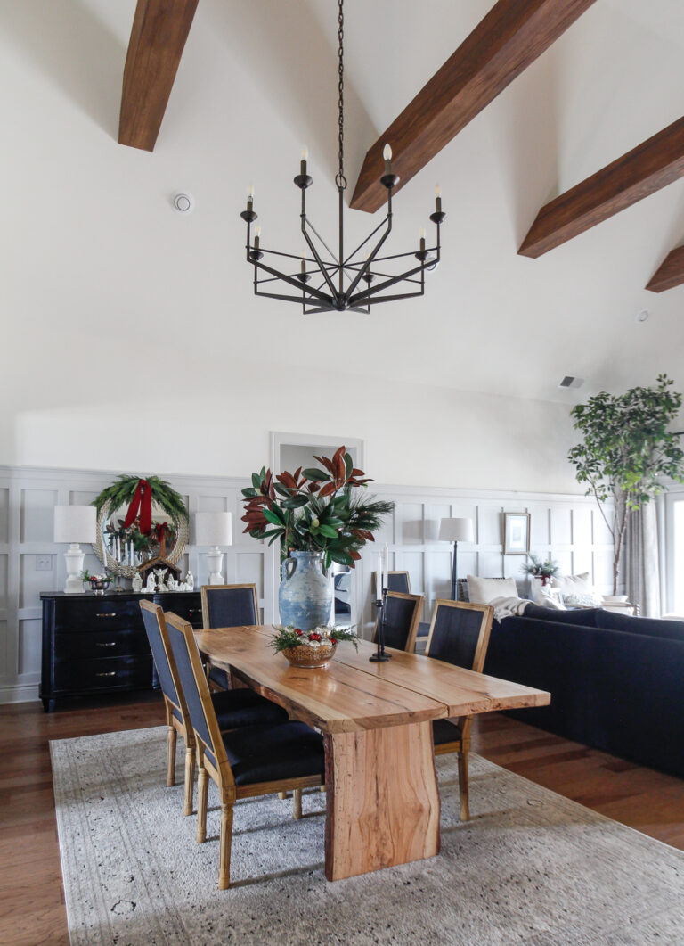 A Snowy, Silver Christmas Home Tour